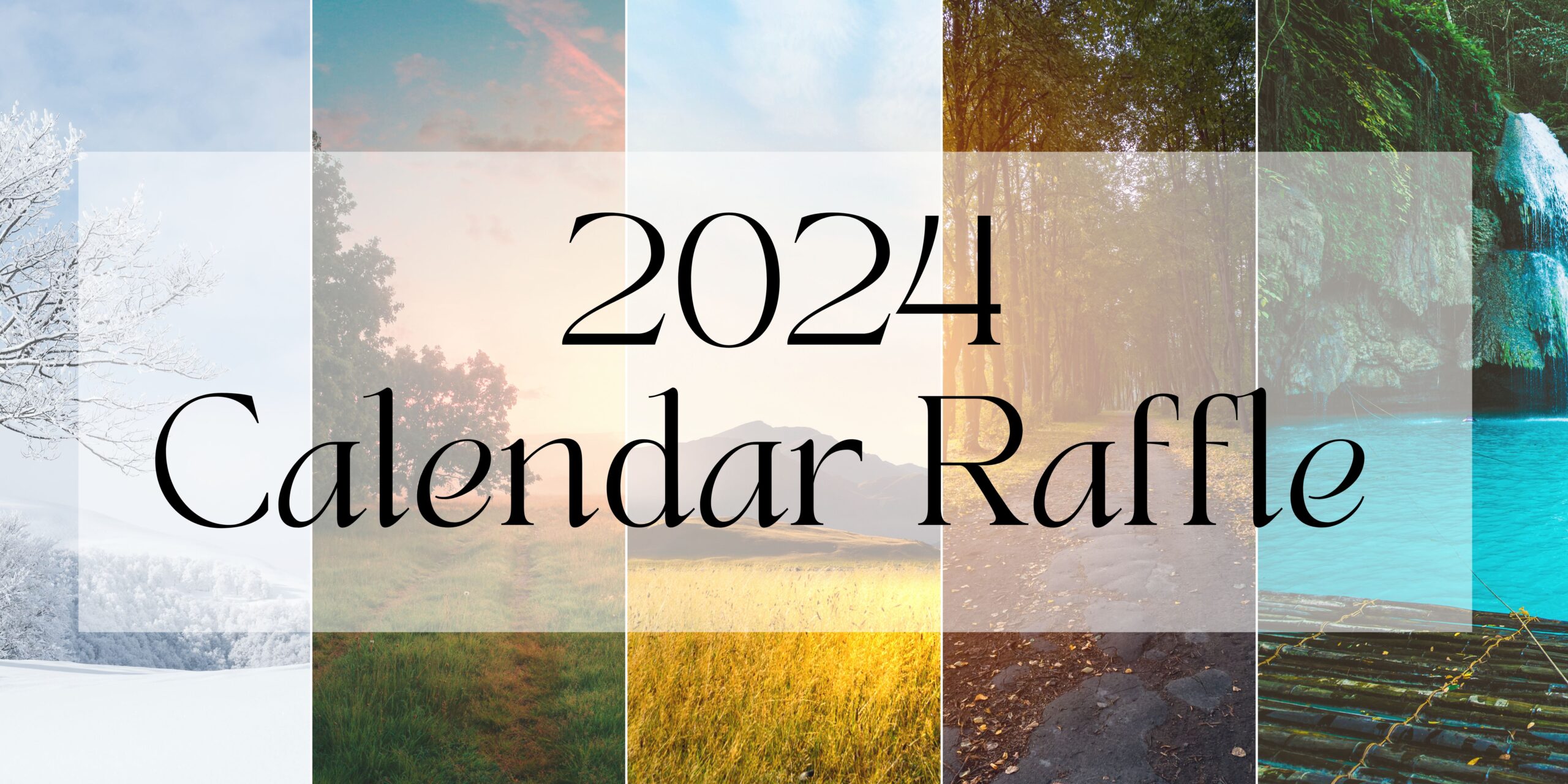 2024 Calendar Raffle Order Form Banner 