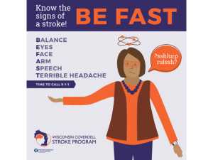 BE FAST – Learn the Signs of Stroke